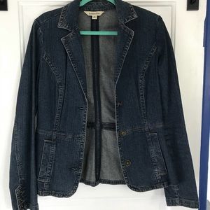 Fit and Flare Denim Jacket